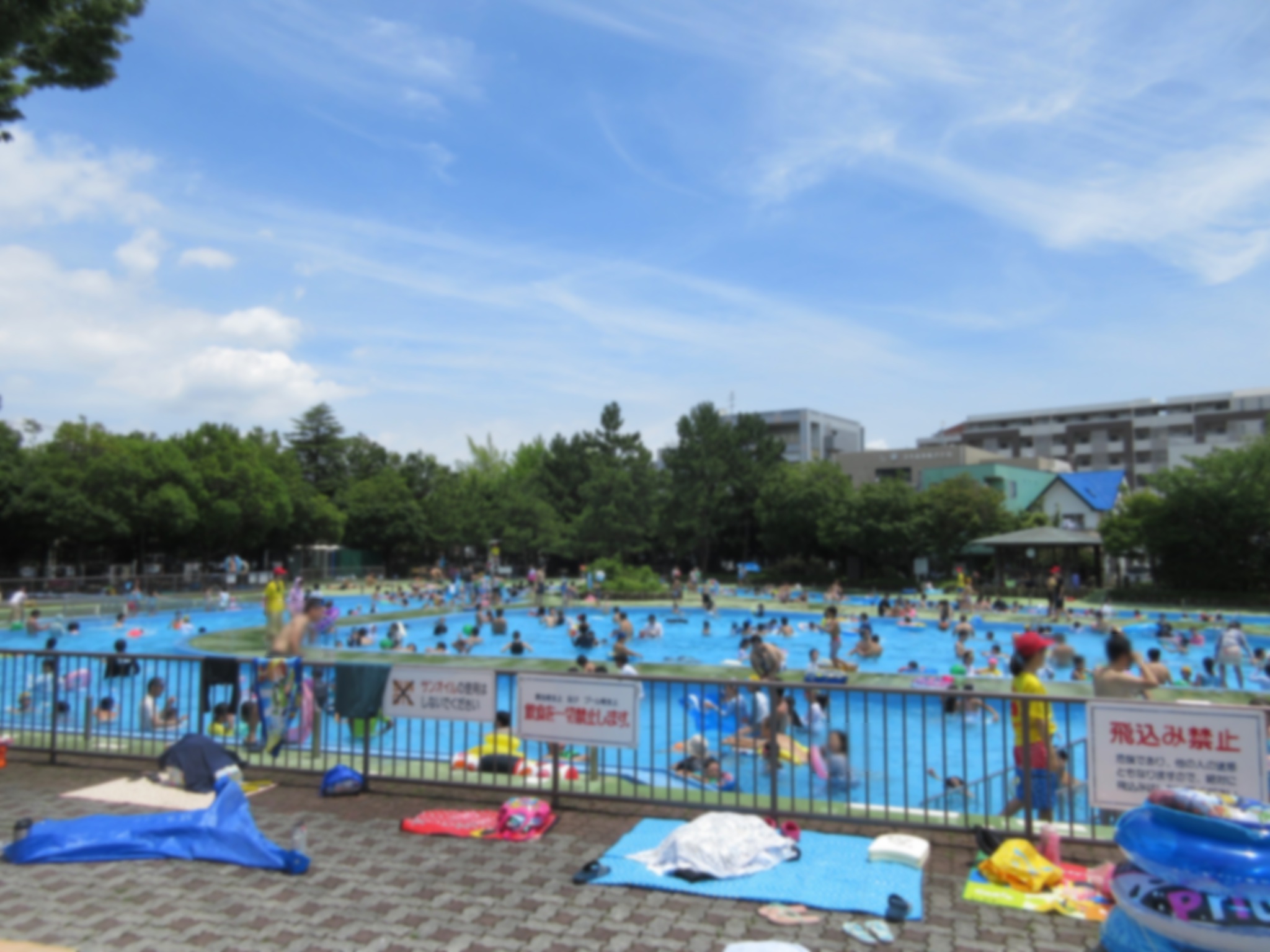 菊名池公園プール 市民プールなのに流れるプール 100円から楽しめる 子供とぜひ行きたい屋外プールです 横浜 湘南で子供と遊ぶ あそびい横浜 湘南