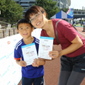 フルマラソンの1000分の1(42メートル)を走って子供とマラソンデビュー！新横浜で「横浜マラソン2017」プレイベント [参加費無料あり。申込受付中]