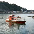 横浜から40分。ノスタルジックなポンポン船に乗ってきました。3分ほどの小さな船旅に子供たちも大喜び！（横須賀市浦賀：浦賀の渡し）