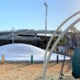 柳島スポーツ公園：茅ヶ崎市に巨大なスポーツ公園が登場。ふわふわドームあり、富士山遊具あり、18年オープンのキレイな広い施設です！[茅ヶ崎市]