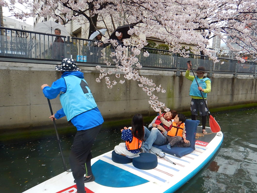 大岡川 ペットok 花見 船