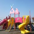 佐江戸おちあい公園：下水処理施設の上部を有効活用! 楽しい遊具に広いグラウンドで遊ぼう！[都筑区]