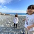 小田原の秋の海へプチ旅行！海辺で貝や石拾い[パパレポート： 2021年10月24日]