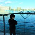 「平潟湾プロムナード」へ行ってきました！金沢八景から海沿いの日当たりの良い道をお散歩。海上を進むベイサイドラインを見ることができます。近くに大型遊具のある公園も！海の景色と海風を子供たちと楽しんできました！[ママレポ]