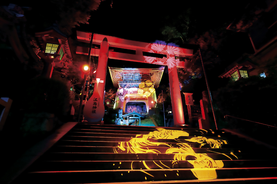江の島灯籠2025：湘南の夏の夜を彩る、幻想的な光の世界を楽しもう