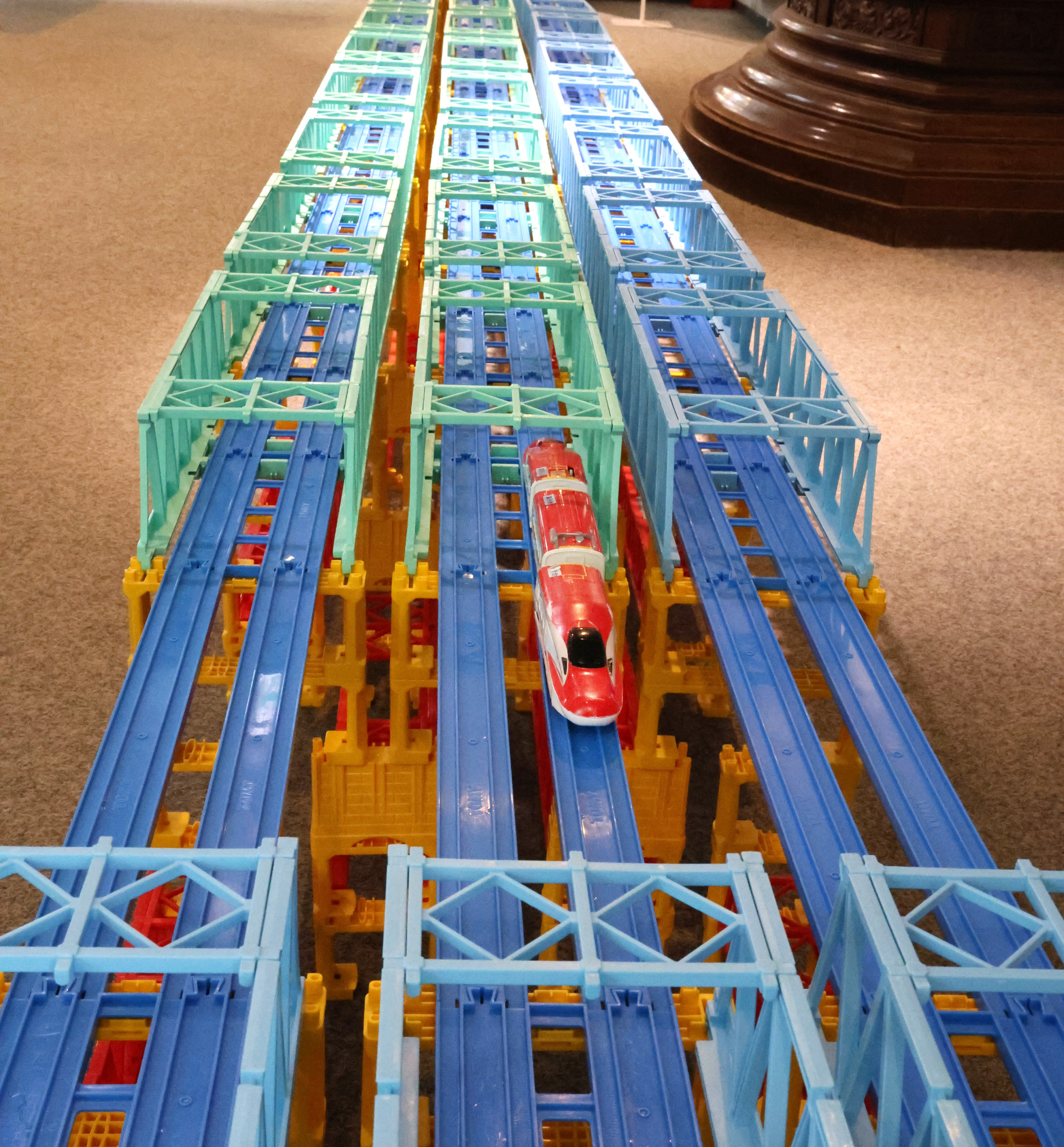 でんしゃであそぼう!」毎回満席の大人気イベント！プロが作った1周60