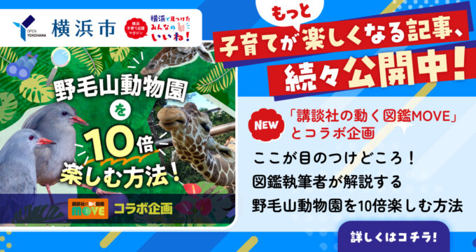 「野毛山動物園」の見どころを講談社MOVEがご紹介＜横浜市PR＞